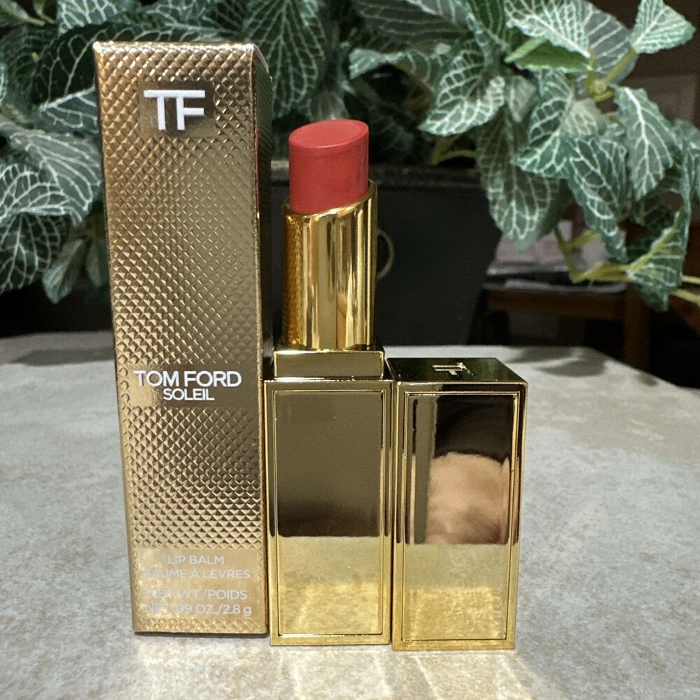 Tom Ford Soleil Lip Balm #04 Uninhibited Full Size 0.09 Oz. / 2.8 g  NIB